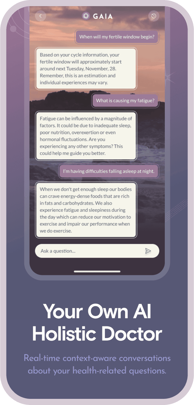 App gaia screen